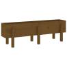 Garden Raised Bed Honey Brown 121x30x38 cm - Solid Wood Pine