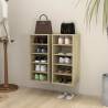 Shoe Cabinets 2 pcs Sonoma Oak - Organize Your Footwear