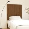 Wall Headboard Honey Brown 95.5x3x110 cm Solid Wood Pine Colour honey brown Size 95.5 x 110 cm Quantity in Package 1 