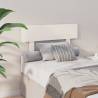 Stylish White Bed Headboard - Solid Pine 103.5x3x81 cm