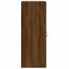 Elegant Wall Mounted Cabinet - Brown Oak | HipoMarket