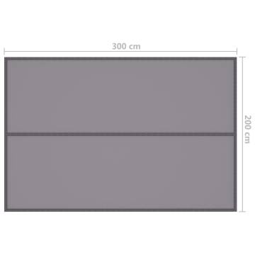 Durable Outdoor Tarp 3x2 m Grey for All Your Needs