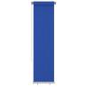 Outdoor Roller Blind 60x230 cm Blue HDPE Colour blue Size 60 x 230 cm 