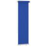 Outdoor Roller Blind 60x230 cm - Blue HDPE Shade | Hipo Market