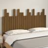 Wall Headboard Honey Brown - Elegant Solid Pine Design