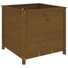 Garden Planter Honey Brown - Solid Pine 82.5x82.5x78 cm