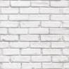 Noordwand Urban Friends & Coffee Bricks Wallpaper - Grey & White