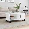 High Gloss White Coffee Table - Stylish & Durable | HipoMarket