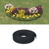 Garden Edging Black 10 m 10 cm Polyethylene Colour black Size 10 x 0.1 m Quantity in Package 1 