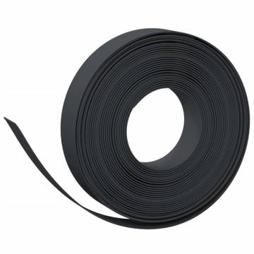 Garden Edging Black 10m x 10cm - Durable & Flexible Design