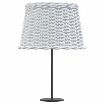 Lamp Shade White Ø40x26 cm Wicker - Stylish & Multifunctional