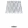 Lamp Shade White Ø40x26 cm Wicker - Stylish & Multifunctional