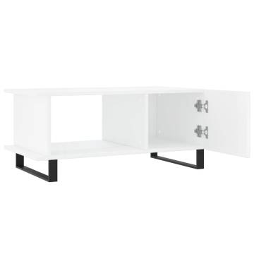 High Gloss White Coffee Table - Stylish & Durable | HipoMarket