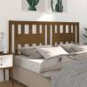 Headboard Honey Brown 206x4x100 cm Solid Wood Pine Colour honey brown Size 206 x 100 cm Quantity in Package 1 