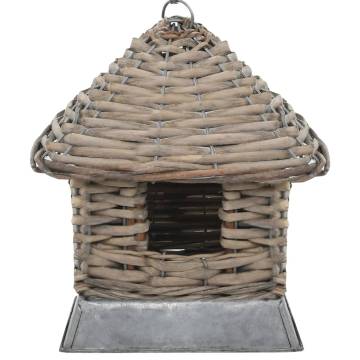 Handmade Wicker Bird Houses - 3 pcs | Hipomarket UK