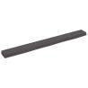 Wall Shelf Dark Brown 100x10x4 cm - Solid Oak Wood | HipoMarket