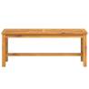 Garden Bench 110 cm Solid Wood Acacia - Stylish & Durable