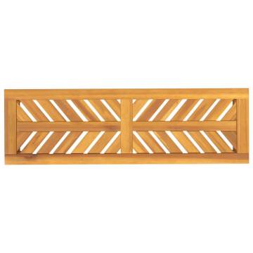 Garden Bench 110 cm Solid Wood Acacia - Stylish & Durable