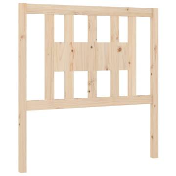 Stylish Solid Wood Pine Headboard - 81x4x100 cm | HipoMarket