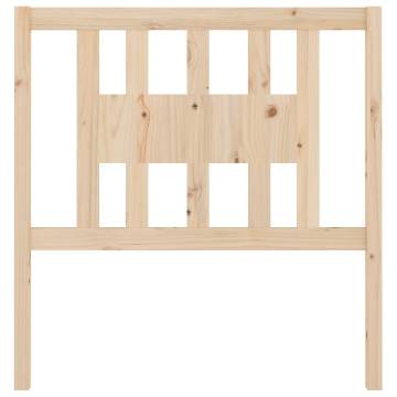 Stylish Solid Wood Pine Headboard - 81x4x100 cm | HipoMarket