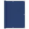 Balcony Screen Blue 120x400 cm Oxford Fabric Colour blue Size 120 x 400 cm Quantity in Package 1 