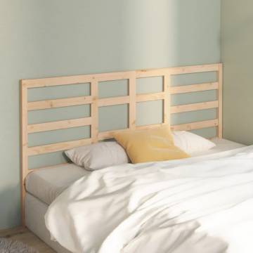 Solid Wood Pine Bed Headboard - 186x4x104 cm | Hipomarket