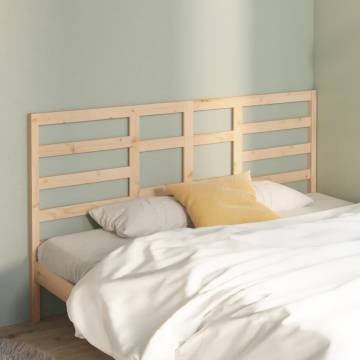 Solid Wood Pine Bed Headboard - 186x4x104 cm | Hipomarket