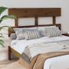 Bed Headboard Honey Brown 138x3x81 cm Solid Wood Pine Colour honey brown Size 138 x 81 cm Quantity in Package 1 