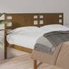 Headboard Honey Brown 126x4x100 cm Solid Wood Pine Colour honey brown Size 126 x 100 cm Quantity in Package 1 