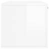 High Gloss White Wall Cabinet - 100x36.5 cm | HipoMarket