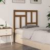 Bed Headboard Honey Brown 80.5x4x100 cm Solid Wood Pine Colour honey brown Size 80.5 x 100 cm Quantity in Package 1 