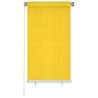 Outdoor Roller Blind 80x140 cm - Yellow HDPE | HipoMarket