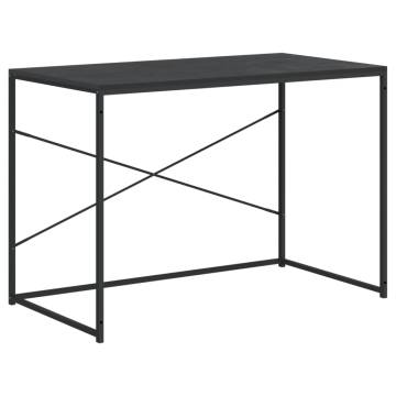 Stylish Black Computer Desk - 110x60 cm | HipoMarket