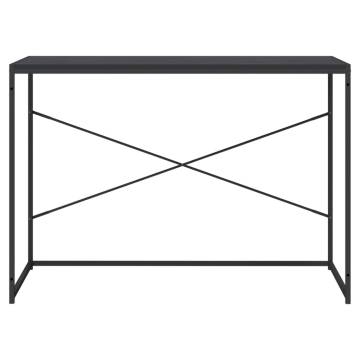 Stylish Black Computer Desk - 110x60 cm | HipoMarket