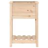 Planter with Shelf - Solid Pine Wood | HipoMarket