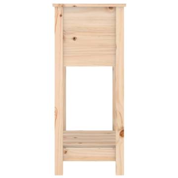 Planter with Shelf - Solid Pine Wood | HipoMarket