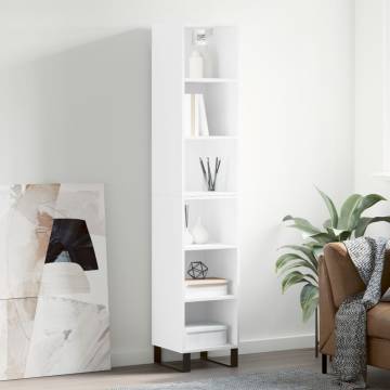 Elegant Highboard White - Stylish Storage Solution