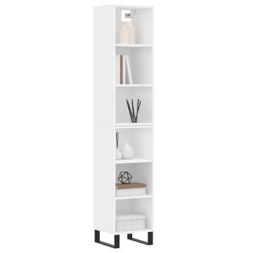 Elegant Highboard White - Stylish Storage Solution