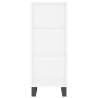 Elegant Highboard White - Stylish Storage Solution