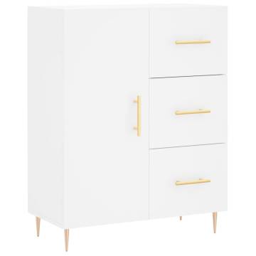 Stylish Highboard White 69.5x34x180 cm | Hipomarket