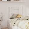 Stylish White Bed Headboard - Solid Pine Wood | Hipo Market