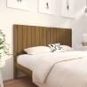 Bed Headboard Honey Brown 155.5x4x100 cm Solid Wood Pine Colour honey brown Size 155.5 x 100 cm Quantity in Package 1 