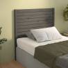 Bed Headboard Grey 81x4x100 cm Solid Wood Pine Colour grey Size 81 x 100 cm Quantity in Package 1 