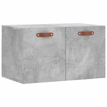 Wall Cabinet Concrete Grey - Stylish Storage Solution | HipoMarket