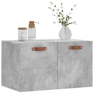 Wall Cabinet Concrete Grey - Stylish Storage Solution | HipoMarket