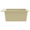 Granite Kitchen Sink Single Basin Beige - Timeless Design