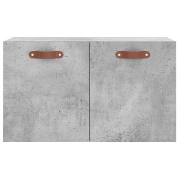 Wall Cabinet Concrete Grey - Stylish Storage Solution | HipoMarket