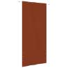 Balcony Screen Terrecotta 120x240 cm Oxford Fabric Colour terracotta Size 120 x 240 cm 