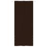 Brown Balcony Screen 120x240 cm - Oxford Fabric | HipoMarket UK