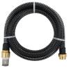 Suction Hose with Brass Connectors Black 1.1" 20 m PVC Colour black Size 20 m Model without floating kit 